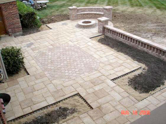 Brick Patio we completed in 2008.